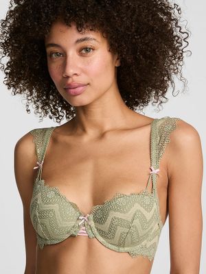 Sutien balconette push-up PINK Wink