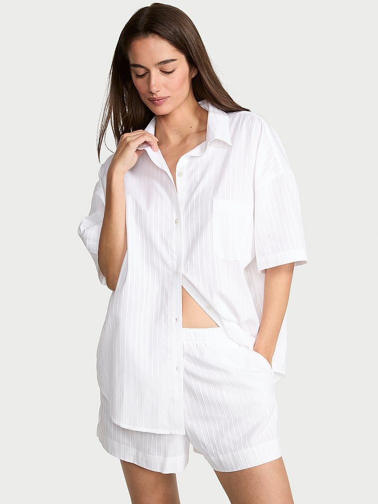 Victorias Secret Set pijama scurtă din modal și bumbac