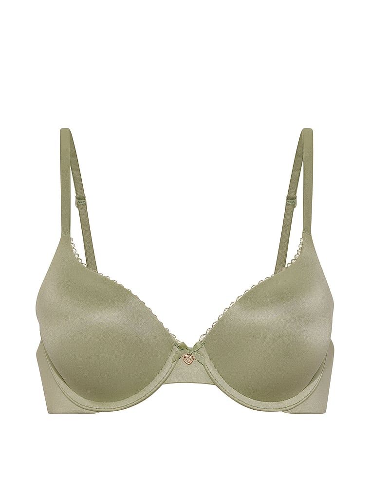 Sutien push-up Perfect Shape Smooth. Produsul este verde și provine din colecția Body by Victoria.