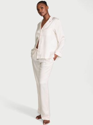 Victoria's Secret Set pijama lungă din satin Glazed