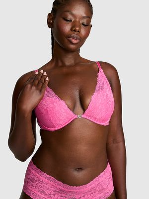 PINK Sutien plunge PINK Wink cu burete subțire