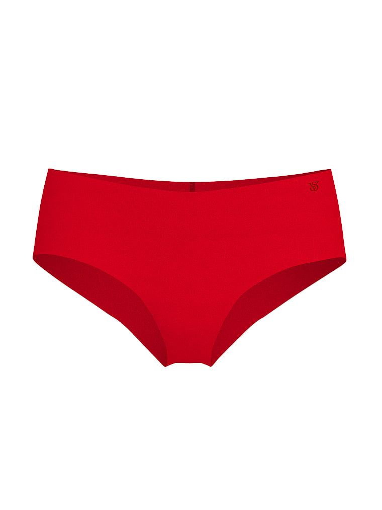 Chiloți fără cusături No-Show Cheeky. Produsul este de culoare roșie și provine din colecția No-Show.