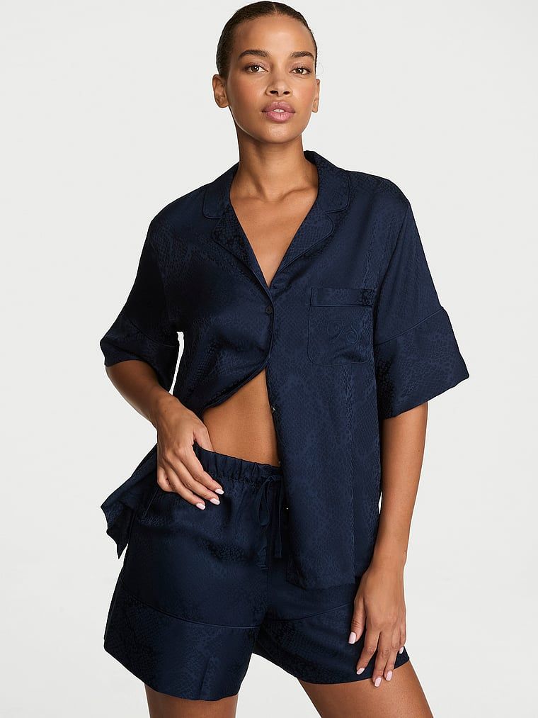 Victoria's Secret Set pijama scurtă din satin Signature