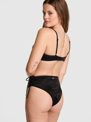 Slip bikini Itsy cu talie înaltă