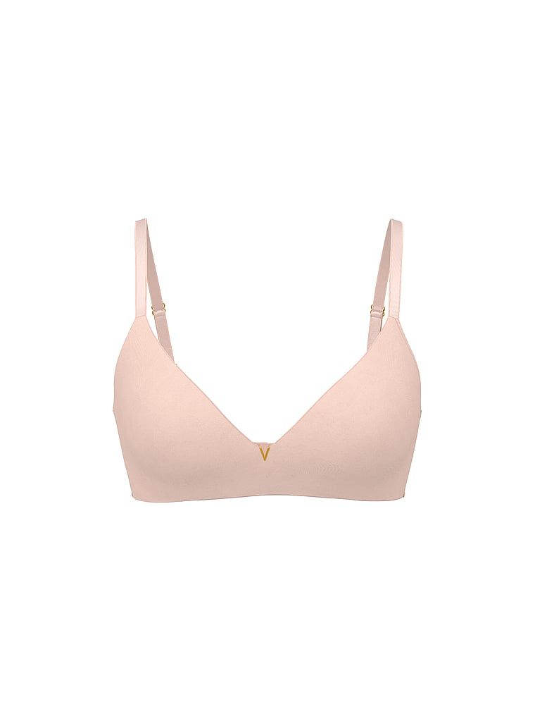Sutien push-up fără sârmă. Produsul este roz și provine din colecția Love Cloud.