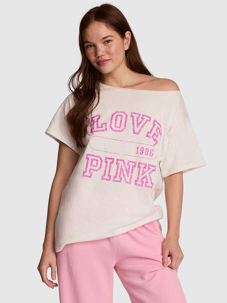 Tricou pe umeri Campus Cotton