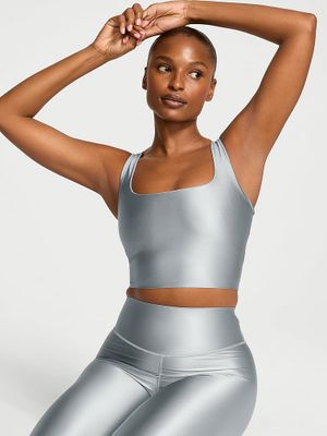 VSX Top cu sutien cu decolteu pătrat VSX GlossyTech