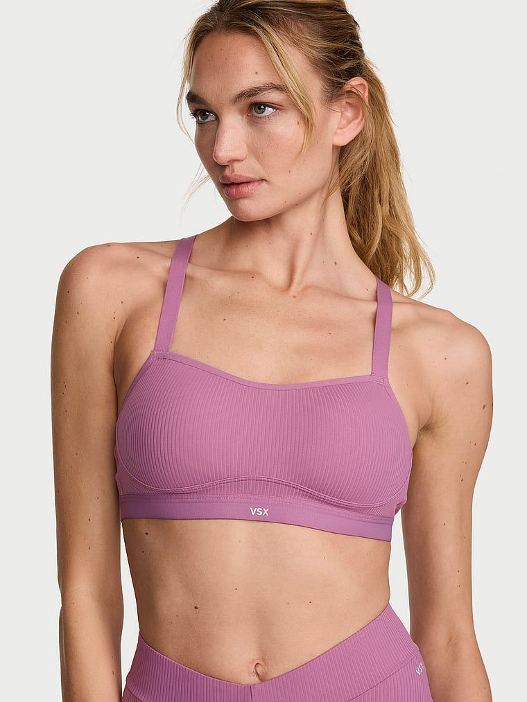 VSX Sutien sport din tricot cu nervuri VSX Angel Elevate