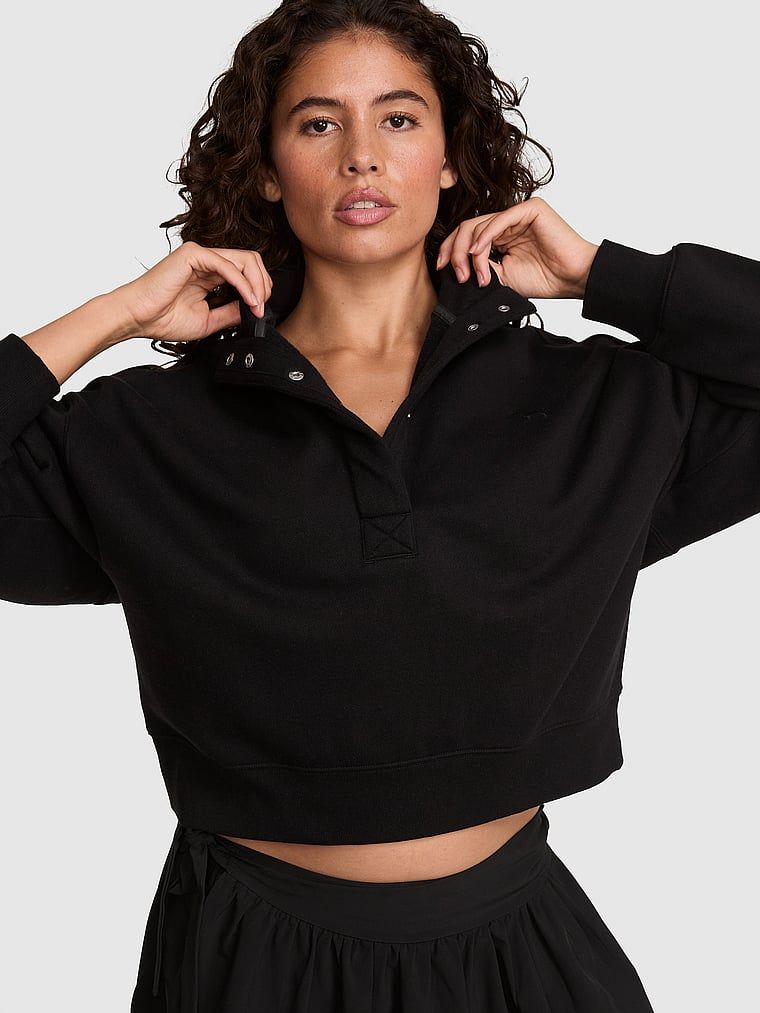 Bluză cu capse Campus Fleece
