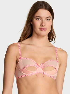 Dream Angels Sutien Balconette Wicked cu cupe deschise, cu panglică decorativă, fără căptușeală