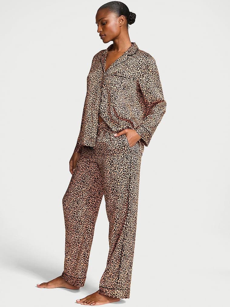 Victorias Secret Set pijama lungă din satin Glazed