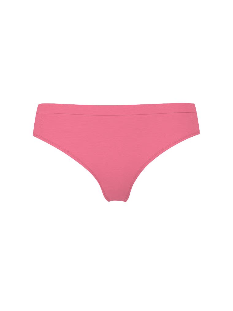 Tanga, coaste transparente fără cusură. Produsul este roz și provine din colecția Seamless (Seamless Collection).