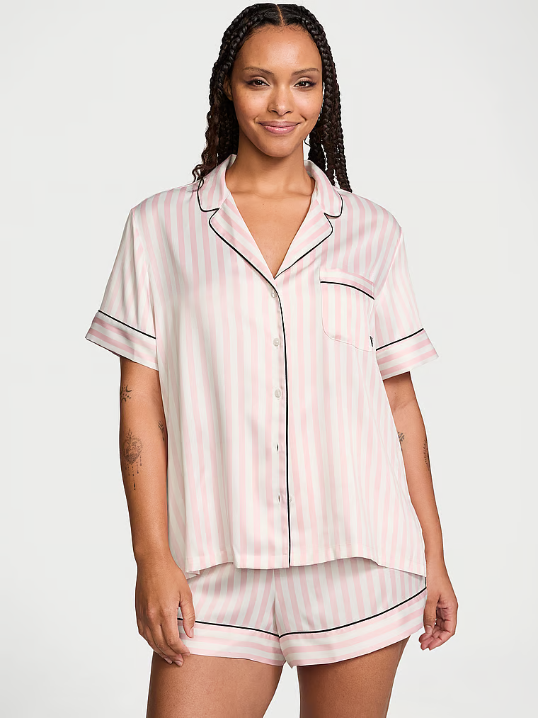 Victorias Secret Set pijamale scurte din satin