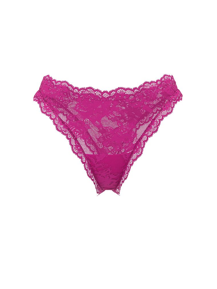 Tanga din dantelă cu picioare înalte, Rose Lace. Produsul este multicolor și provine din colecția Very Sexy.