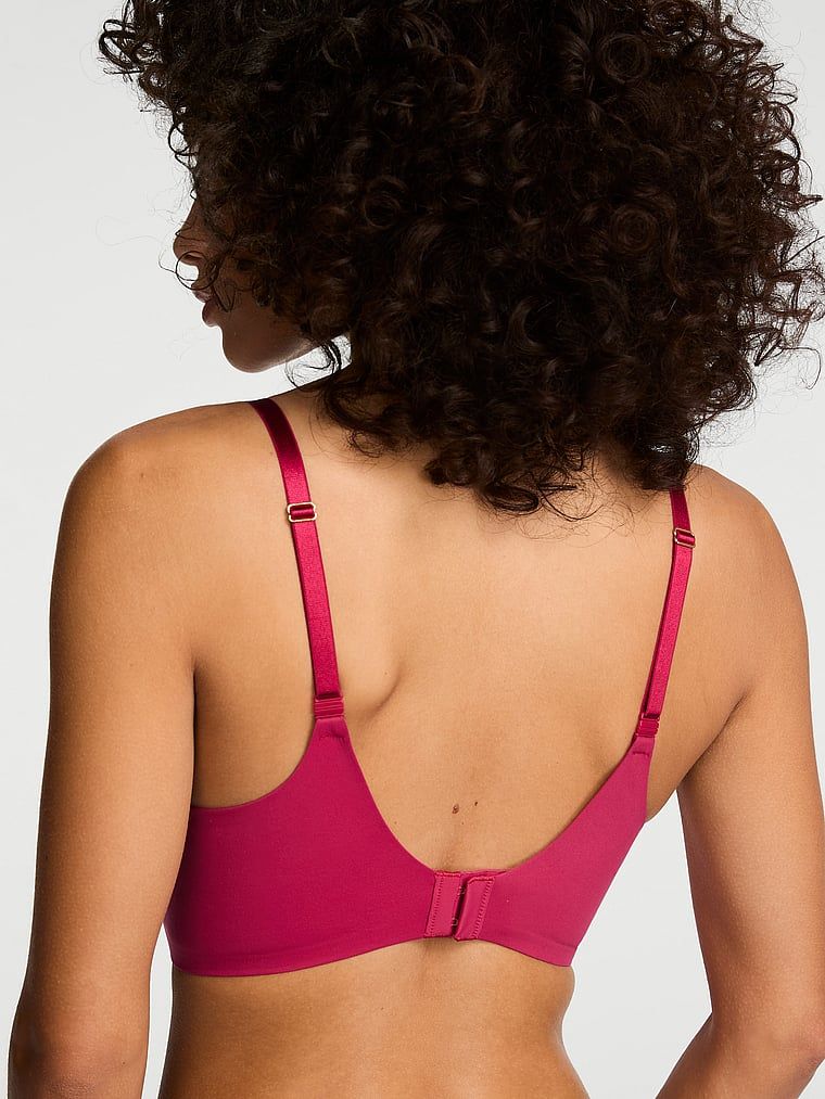 Sutien push-up neted. Produsul este roz și provine din colecția Love Cloud.