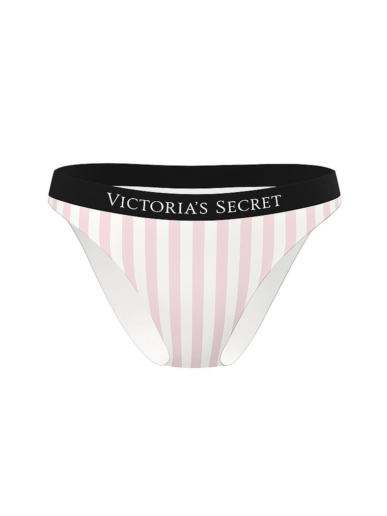 Bikini Bottom VS Logo iconic. Produsul este modelat și provine din colecția Victoria's Secret Swim.