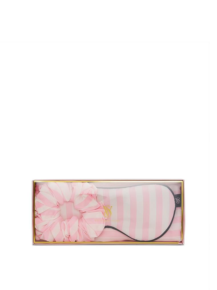 Heritage Stripe Set de 3 accesorii din satin pentru somn