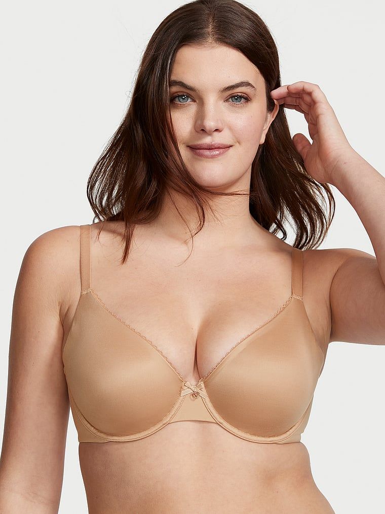 Body by Victoria Sutien Demi Invisible Lift neted, fără căptușeală