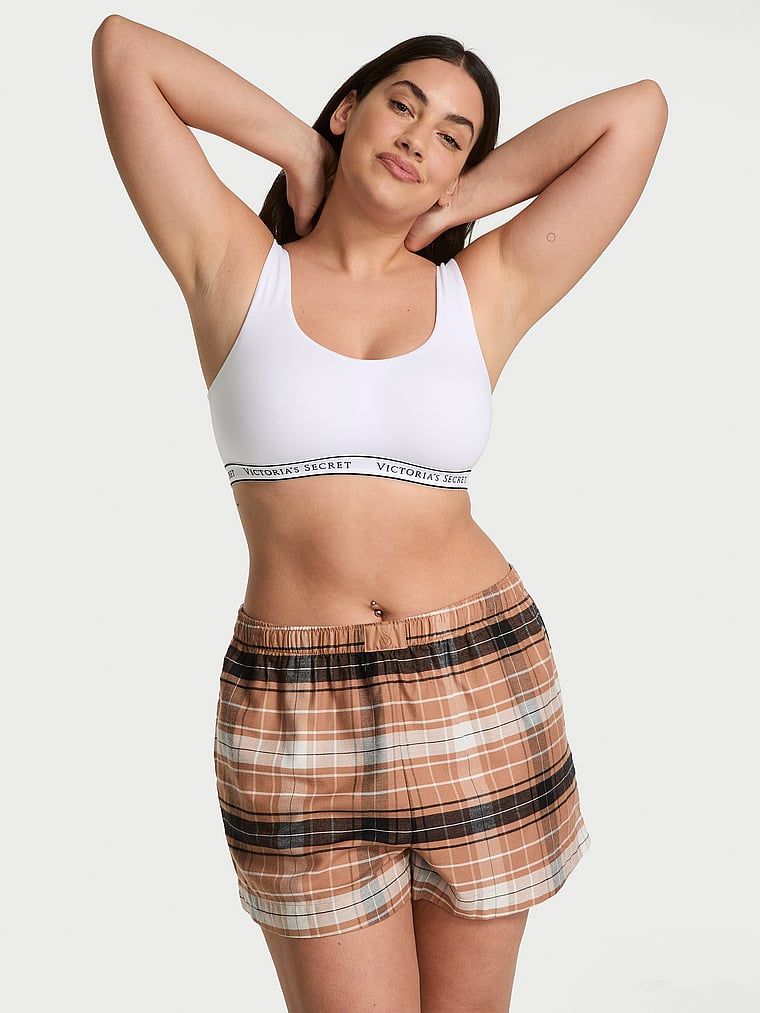Victorias Secret Pantaloni scurți de pijama din modal și bumbac