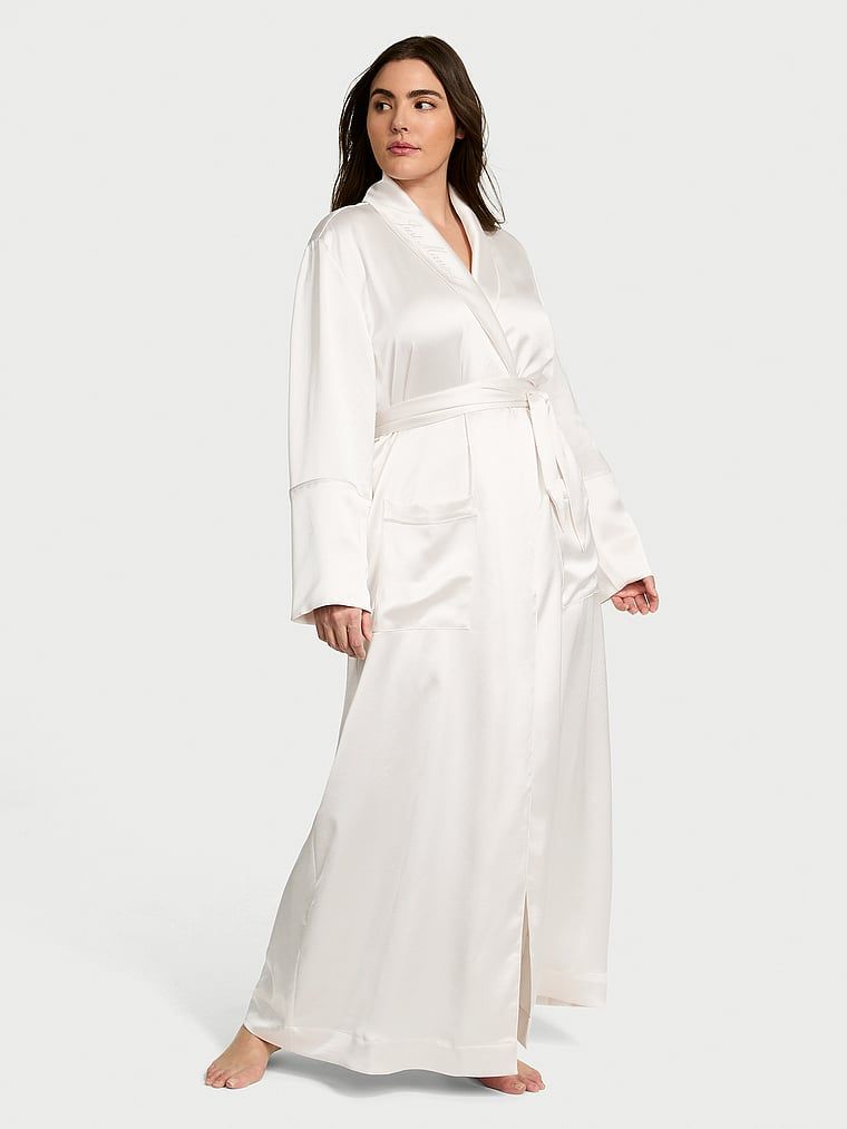 Victorias Secret Halat lung din satin de lux
