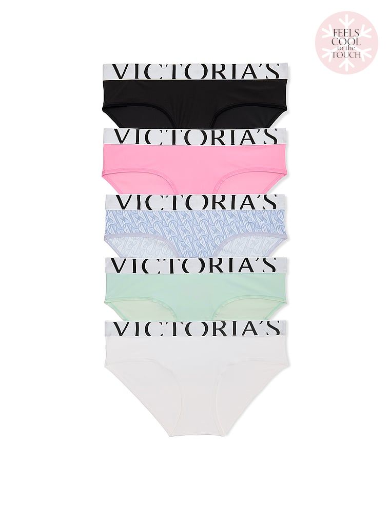 Victoria's Secret Set de 5perechi de chiloți Hiphugger Cool