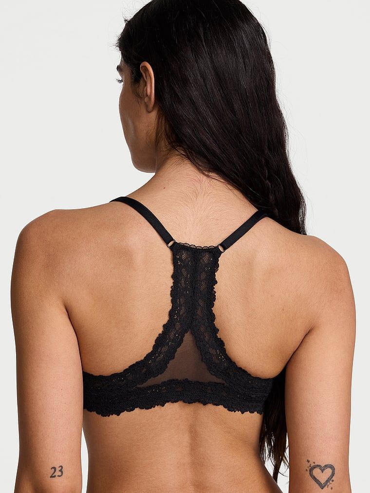 Body by Victoria Sutien Perfect Shape Racerback din dantelă și push-up