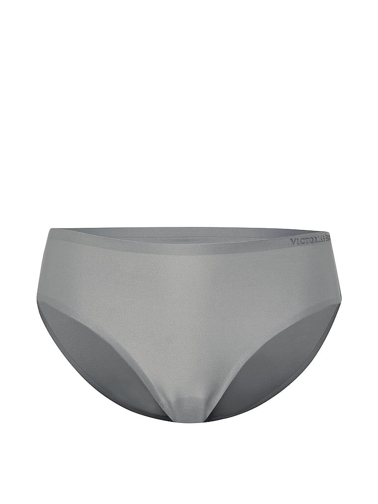 Chiloți de bikini din microfibră Flex. Produsul este de culoare gri și provine din colecția Body by Victoria.