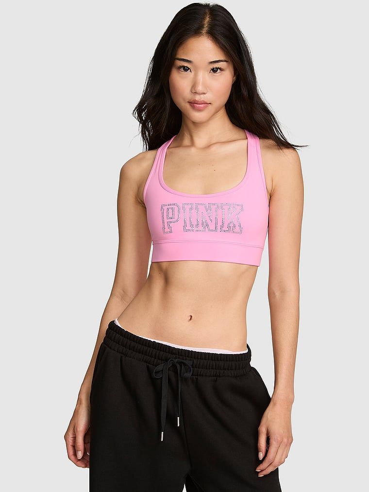 Sutien sport racerback PINK Relay™