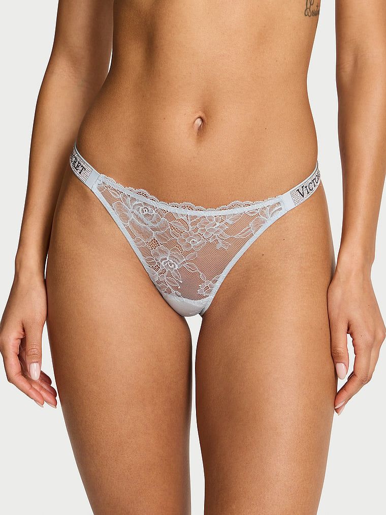 Very Sexy Chiloți Tanga din dantelă Shine Strap