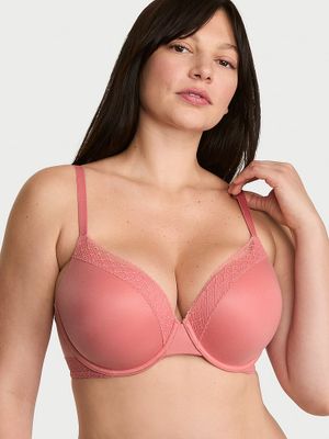 Body by Victoria Sutien Perfect Shape cu margini din dantelă și push-up