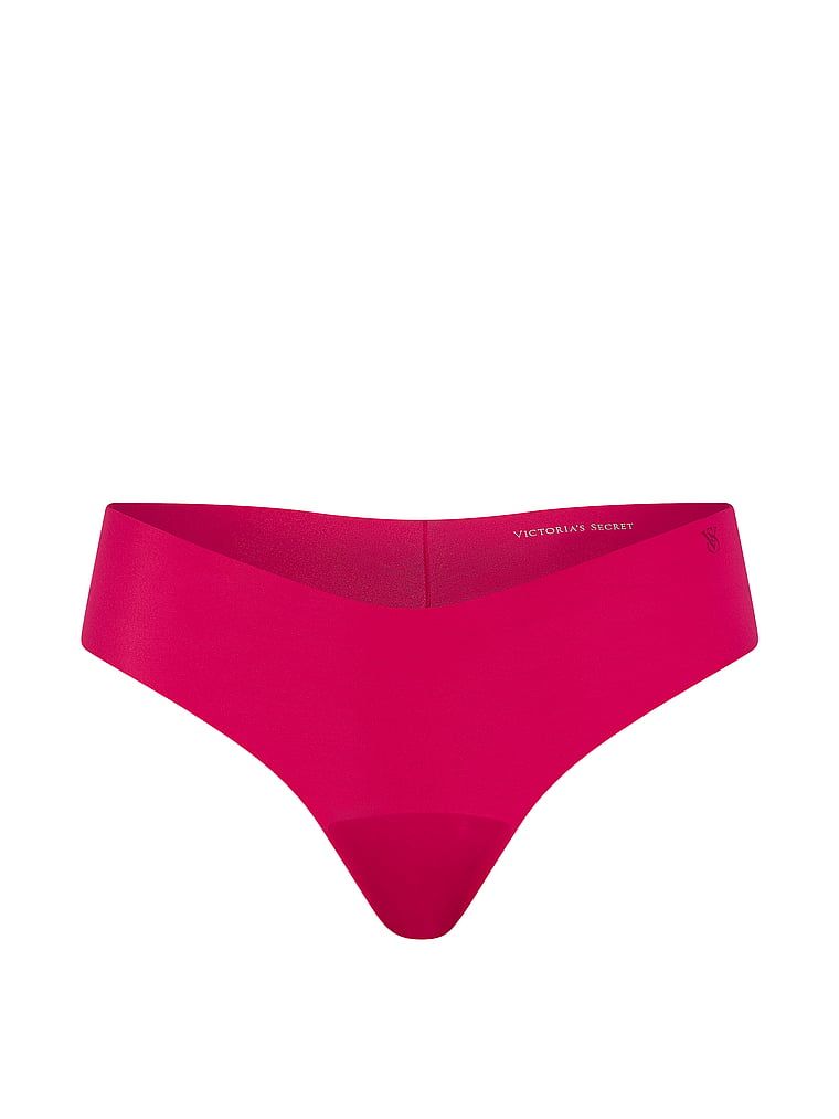 Tanga fără cusură. Produsul este roz și provine din colecția No-Show.