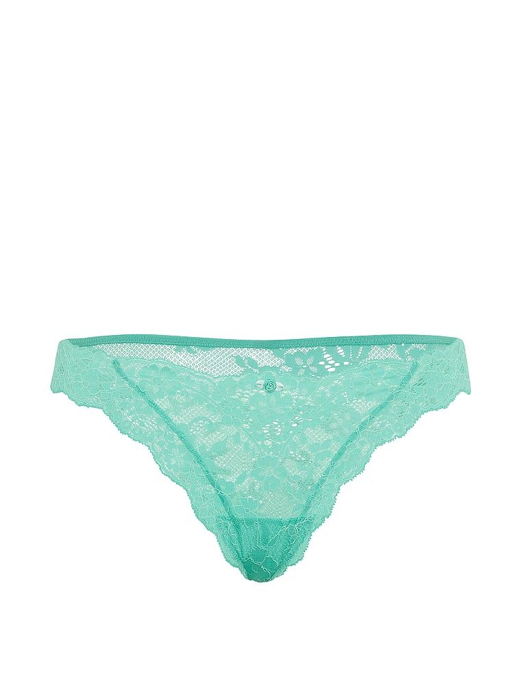 Chiloți bikini din dantelă. Produsul are o culoare multicoloră și provine din colecția Dream Angels.