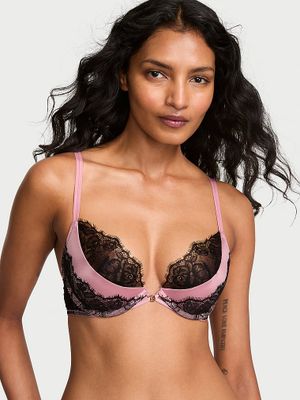 Very Sexy Sutien Push-Up cu decolteu adânc