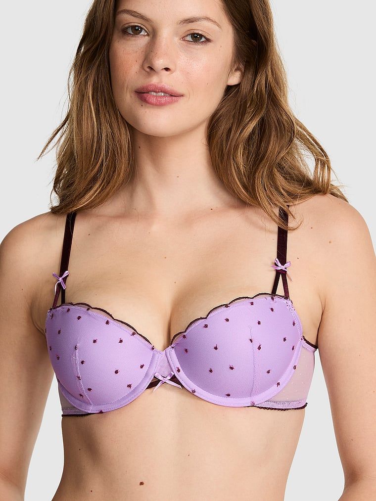 Sutien balconette ușor căptușit PINK Wink