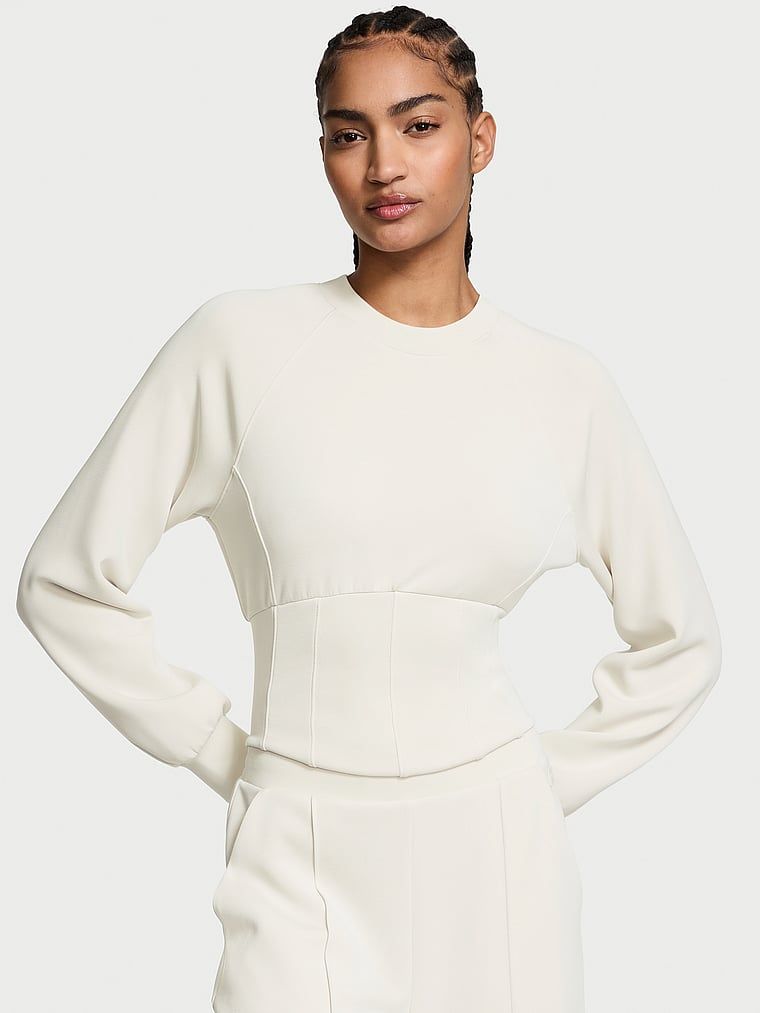 VSX Corset tricotat cu decolteu rotund VSX Featherweight