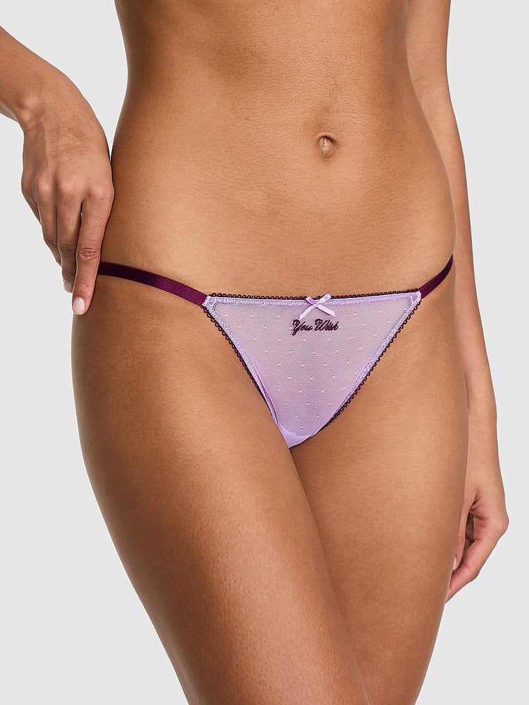 Chiloți bikini cu barete PINK Wink™