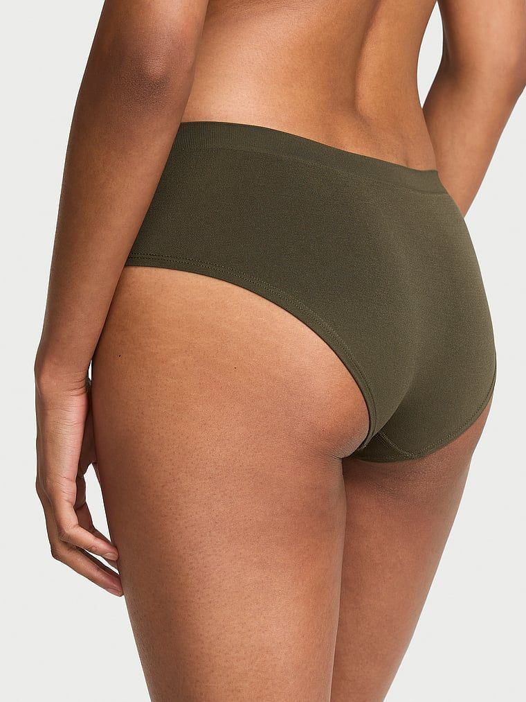 Chiloți fără cusură Hiphugger fără cusură. Produsul este de culoare verde și provine din colecția Seamless (Seamless Collection).