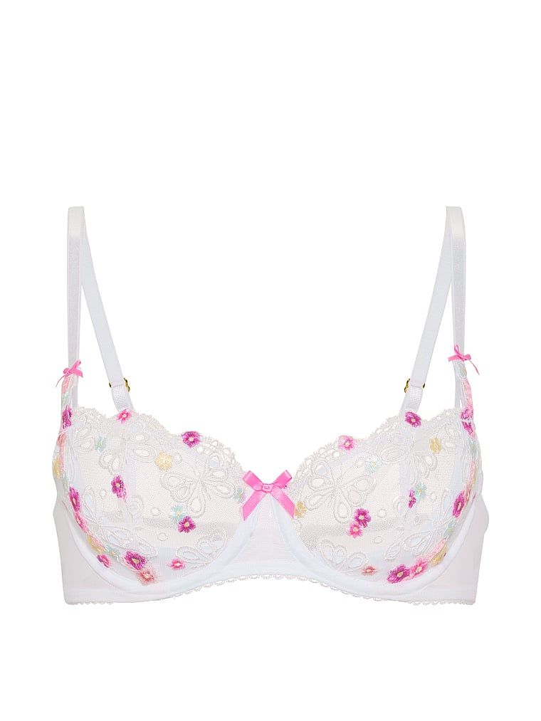 Wicked Butterflies, sutien fără căptușe. Produsul este modelat și provine din colecția Dream Angels.