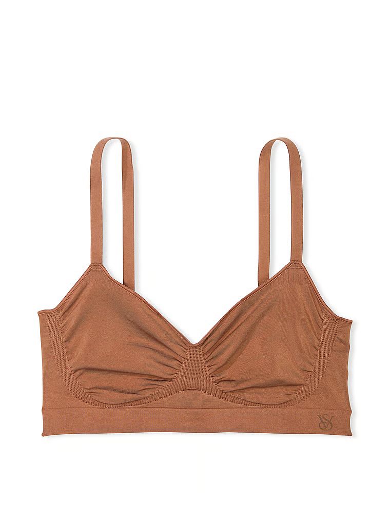 Îmbrăcăminte modelatoare de Victoria shaping bralette. Produsul este maro și provine din colecția Victoria's Secret.