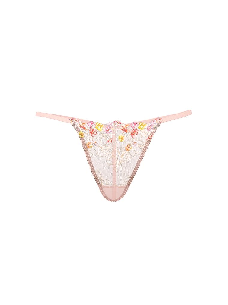Tanga Bloom Embroider. Produsul este modelat și provine din colecția Dream Angels.