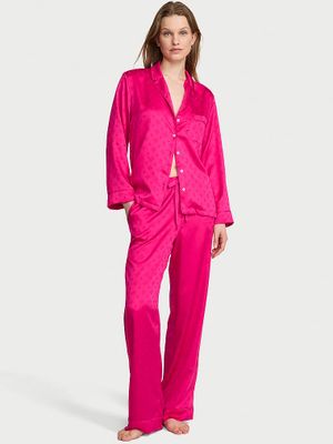 Victoria's Secret Set pijamale lungi din satin