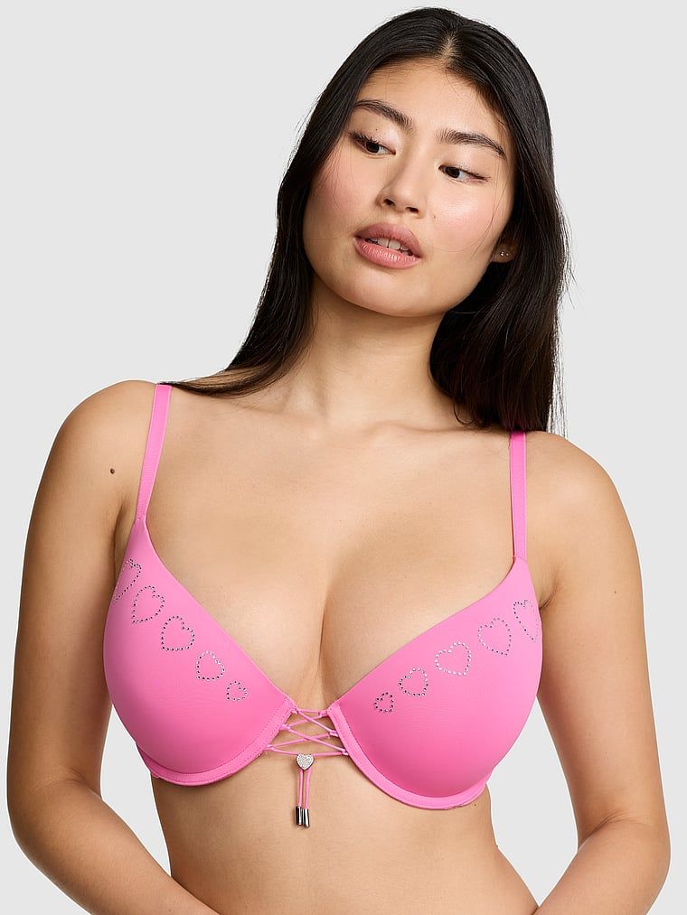 PINK Sutien push-up reglabil cu efect de ridicare Wear Everywhere™