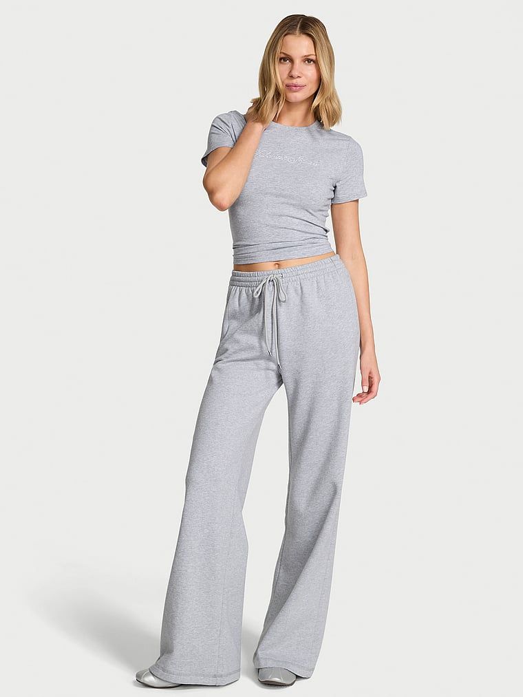 Angel Essentials Pantaloni evazați pentru sport Effortless Fleece