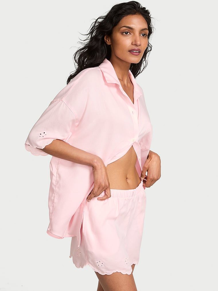 Victorias Secret Set pijama scurtă din modal și bumbac