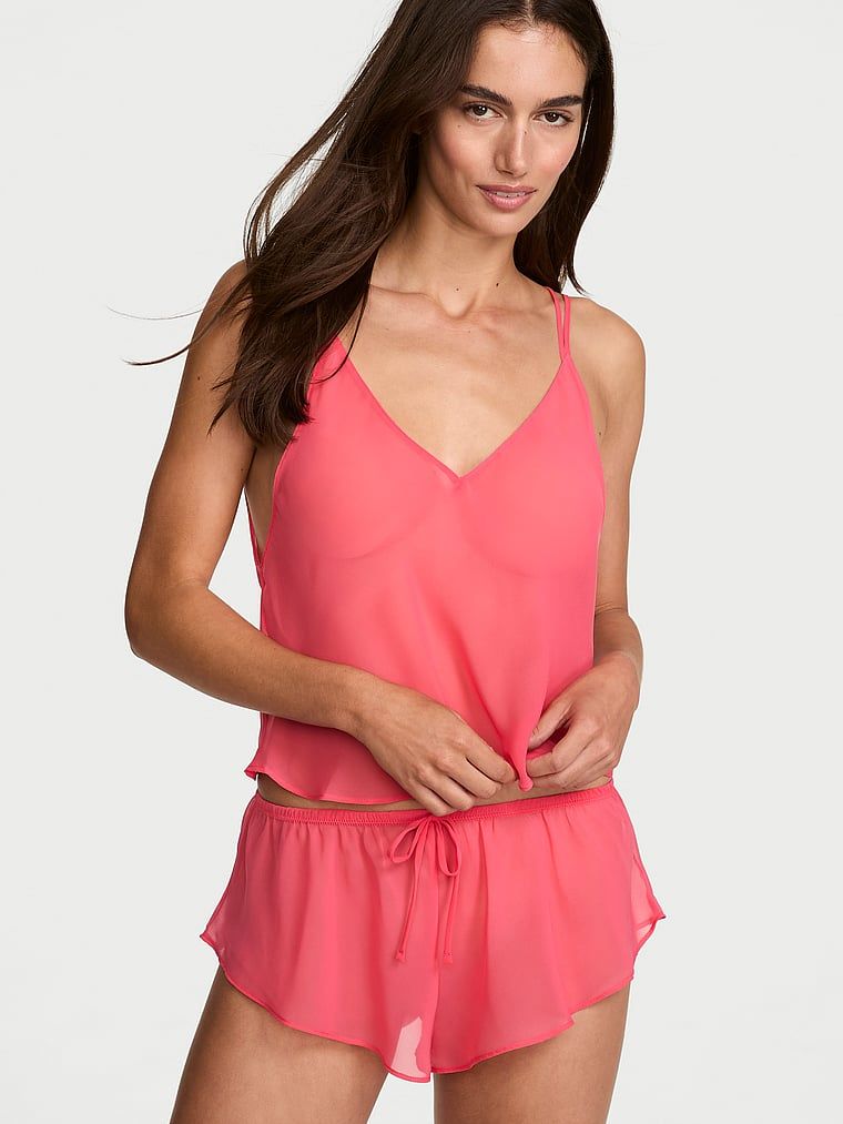 Victoria's Secret Șort vaporos din șifon