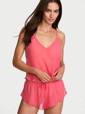 Victoria's Secret Șort vaporos din șifon