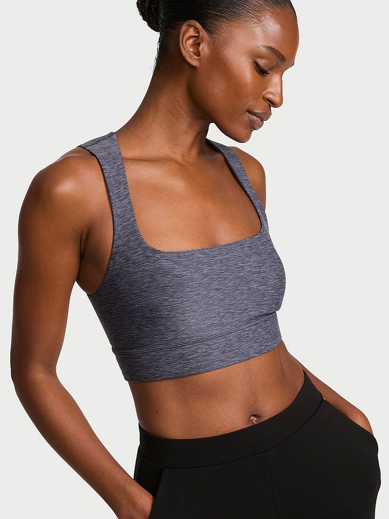 VSX Sutien sport cu susținere lejeră și decolteu pătrat VSX New Essential