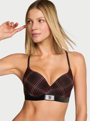 T-shirt Sutien cu Push-Up Shine Patch Velvet Perfect Shape