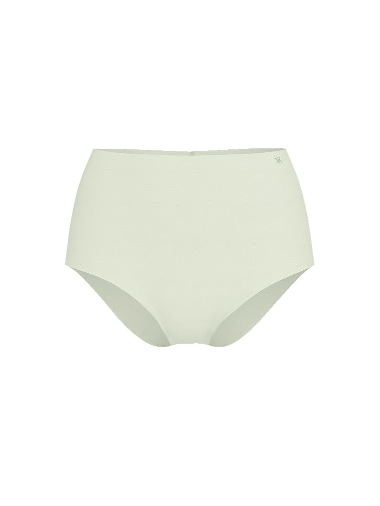 Chiloți fără cusături cu talie înaltă No-Show. Produsul este de culoare verde și provine din colecția No-Show.