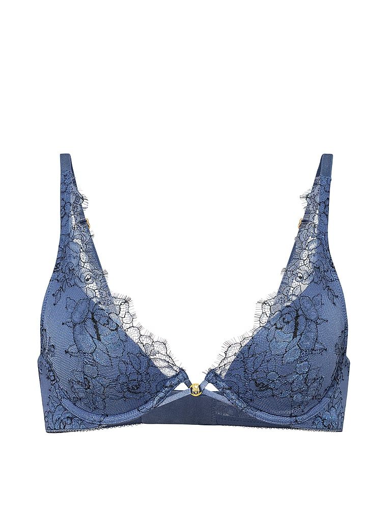 Sutien Denim Rose Plunge ușor căptușit. Produsul este multicolor și provine din colecția Very Sexy.